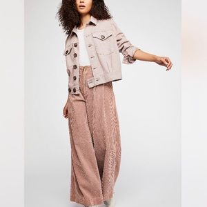 Free People | Denim Slouchy Eisenhower Jacket